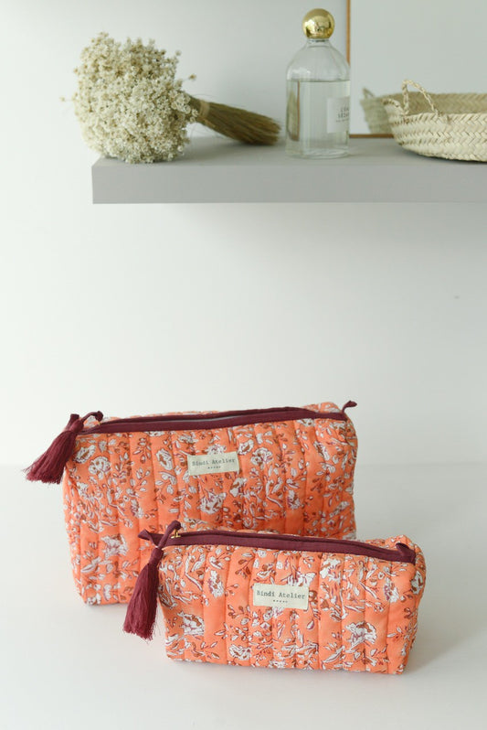 Trousse maquillage - Sarika Papaye