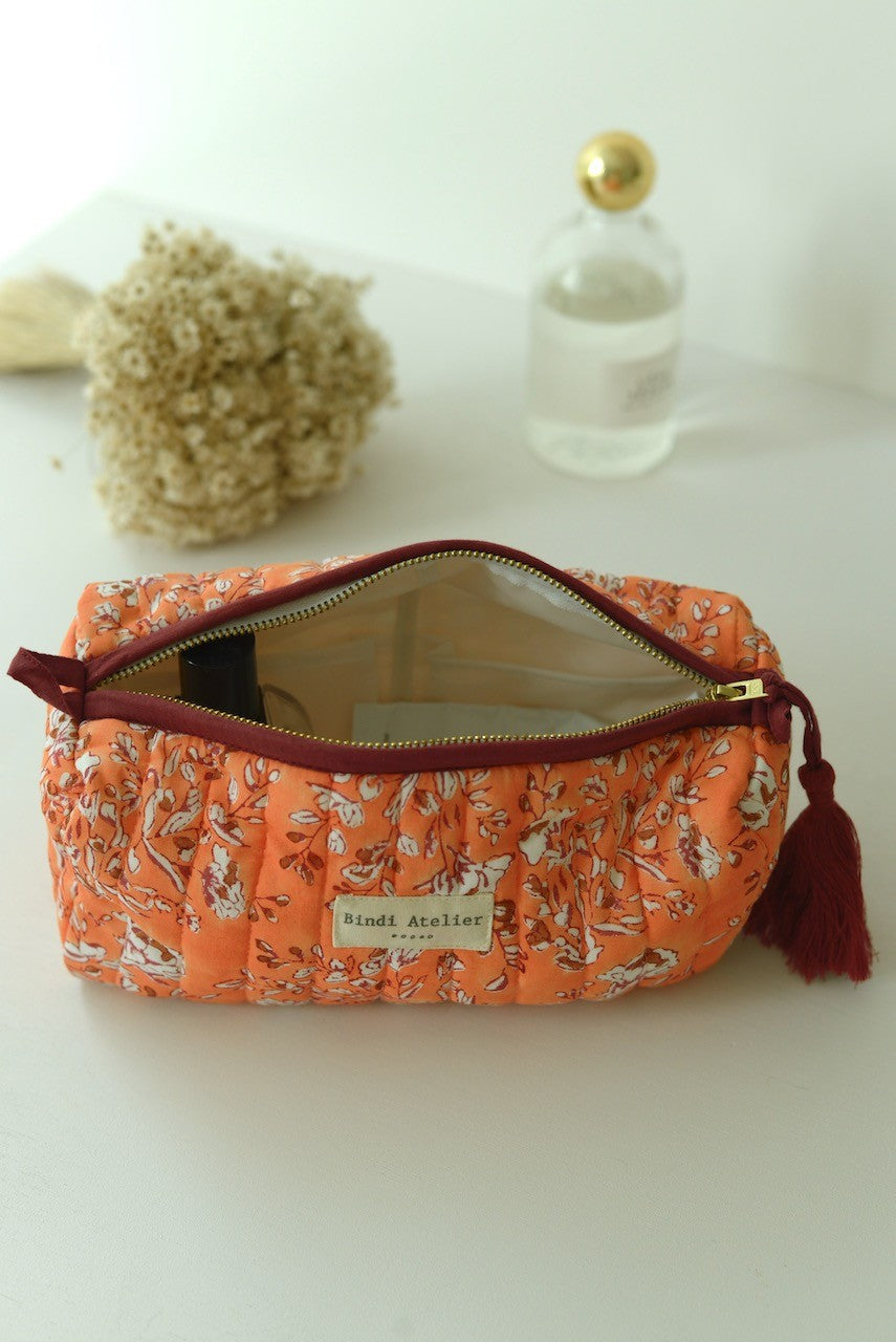 Trousse de toilette - Sarika Papaye