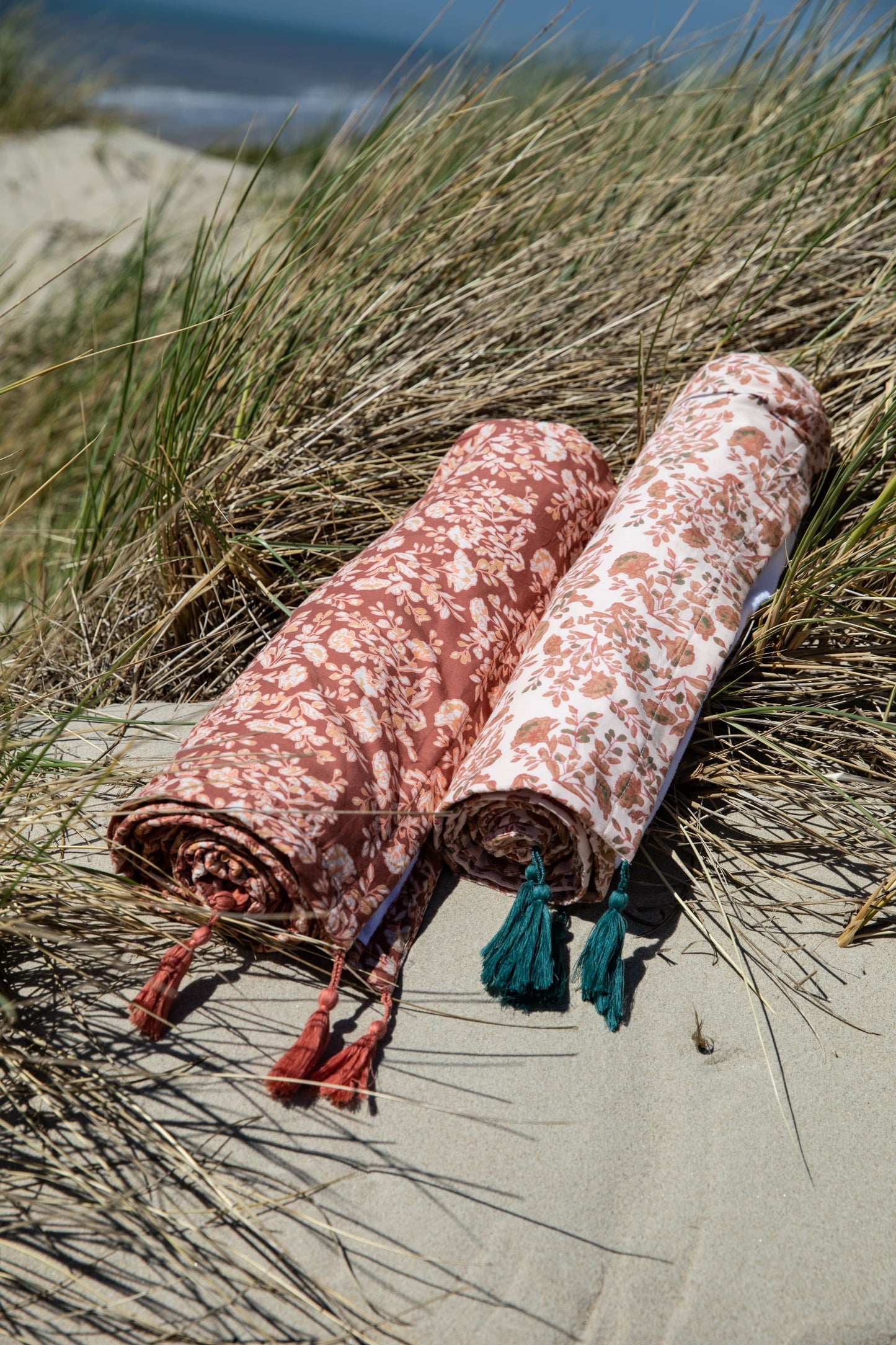 Fouta de bain - Sarika Terracotta