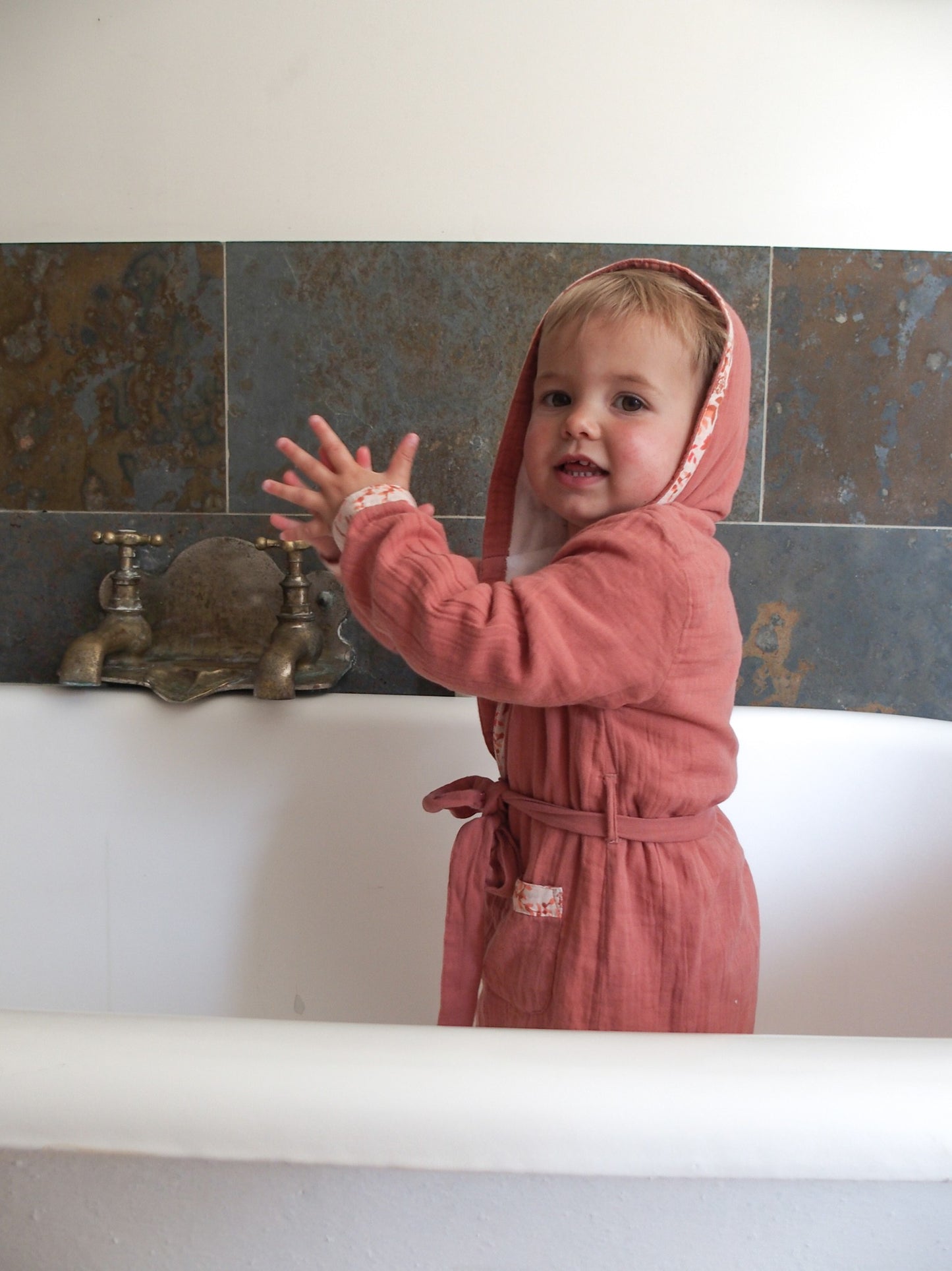 Peignoir enfant - Avani Griotte