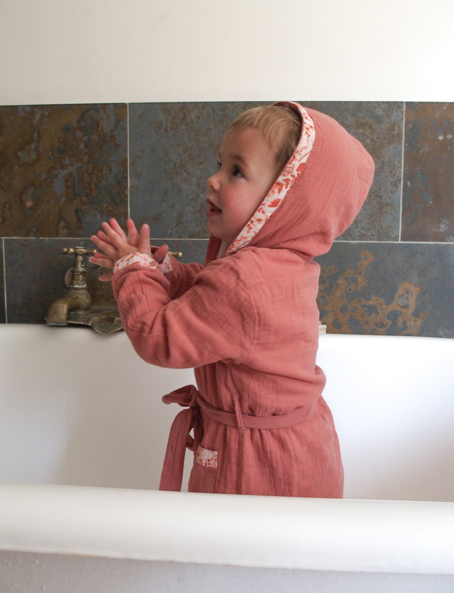 Peignoir enfant - Avani Griotte