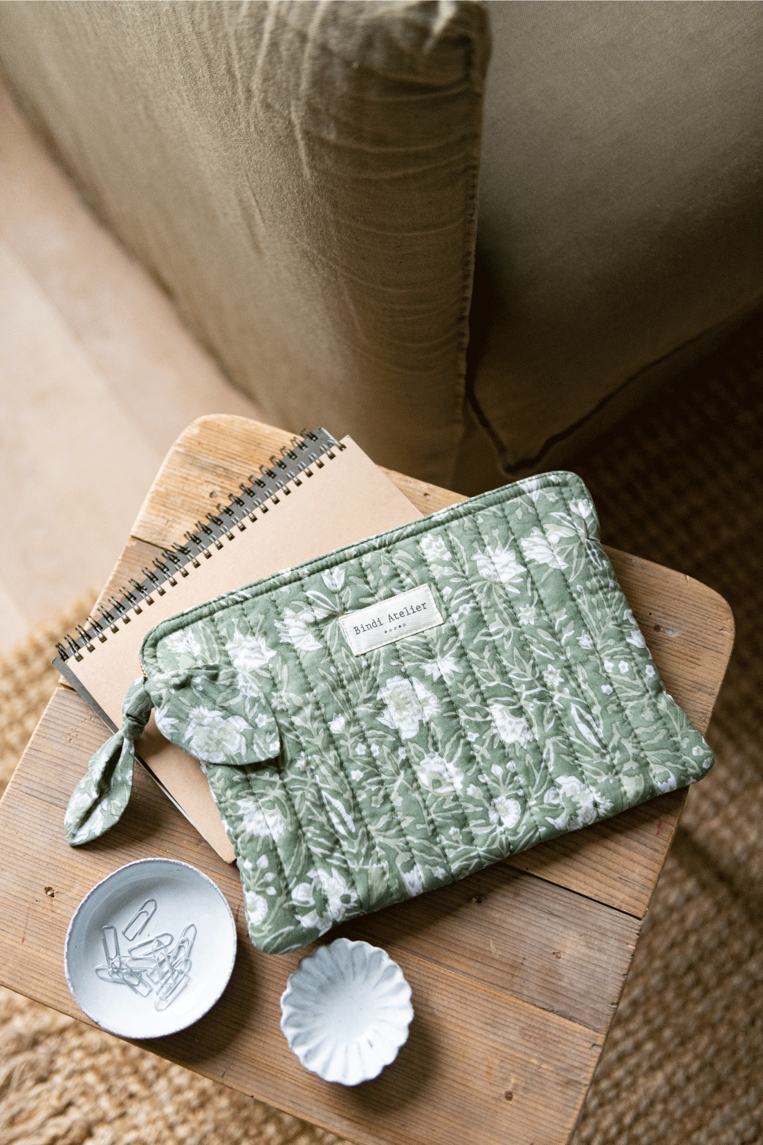 Pochette plate / Ipad - Kali Sauge