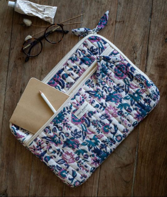 Pochette ordinateur 13 pouces Goa Myrtille