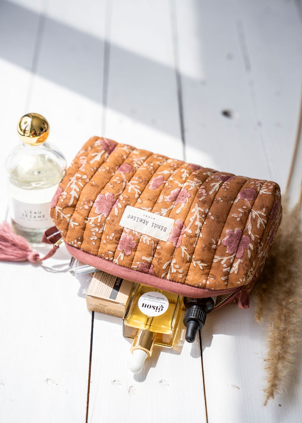 Trousse maquillage - Hamelia Caramel