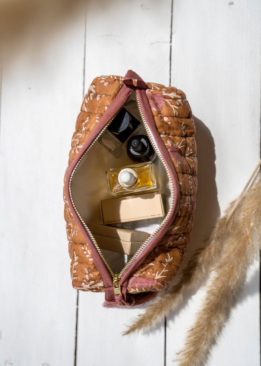 Trousse maquillage - Hamelia Caramel
