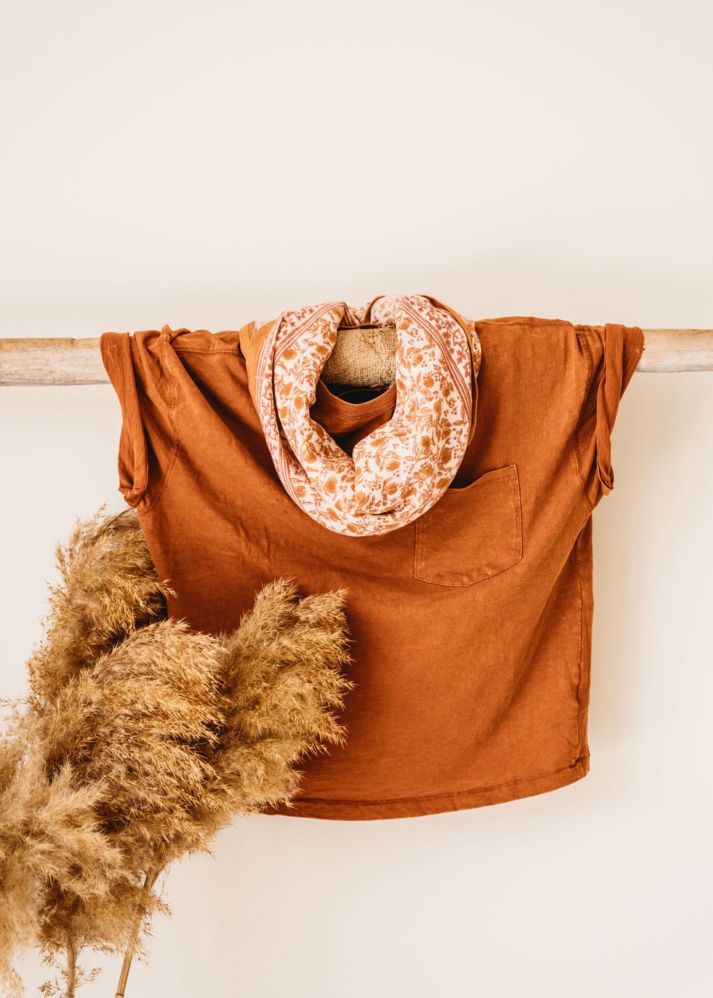 Grand foulard fleuri - Mayli Havane