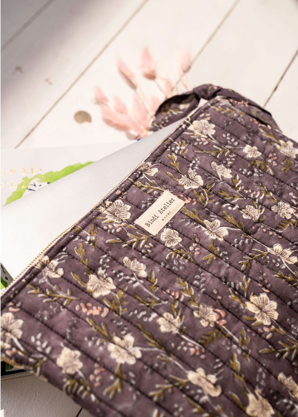 Pochette d'ordinateur - Hamelia Iris