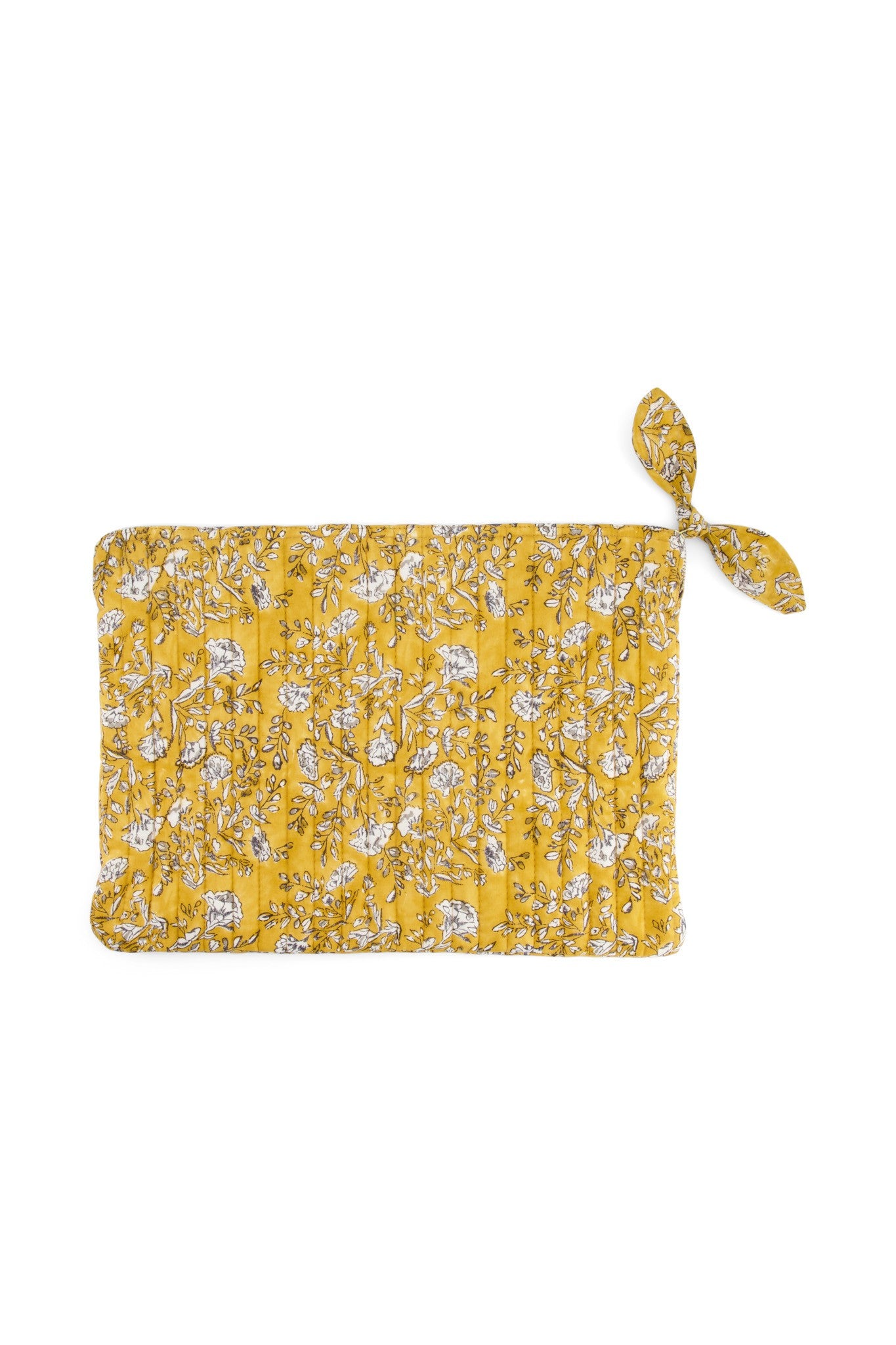 Pochette d'ordinateur 15"- Sarika Mimosa (Obi Obi x Bindi Atelier)