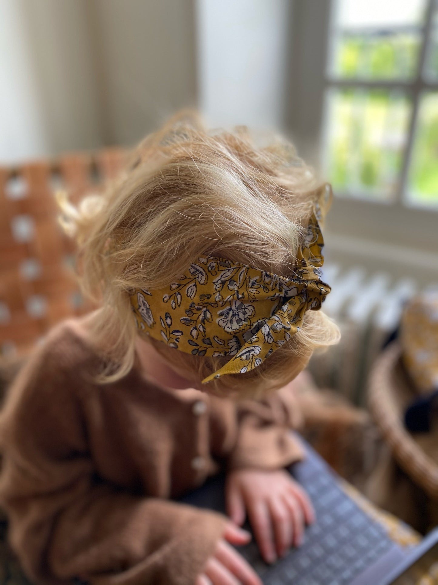 Barrette retro - Sarika Mimosa
