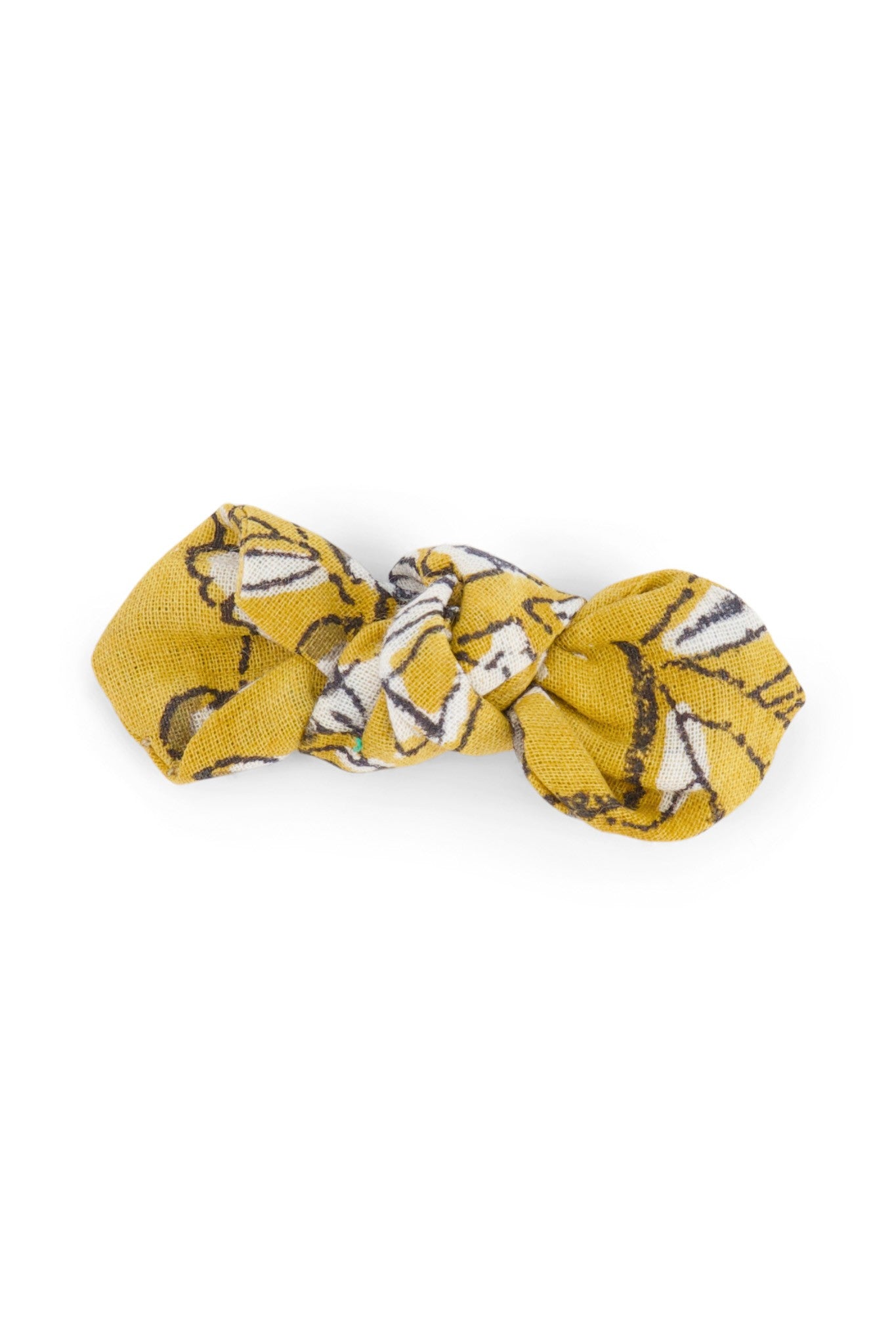 Barrette noeud - Sarika Mimosa (Obi Obi x Bindi Atelier)