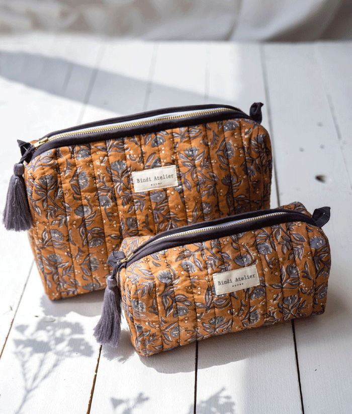 Trousse de toilette - Mayli Caramel