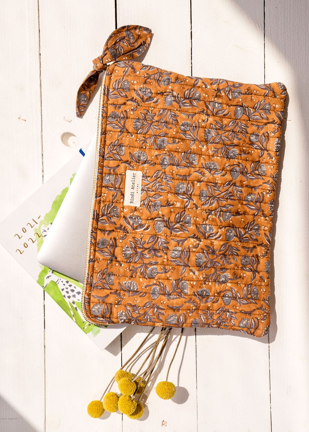 Pochette d'ordinateur - Mayli Caramel