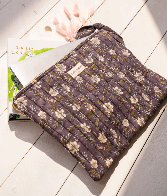 Pochette d'ordinateur - Hamelia Iris