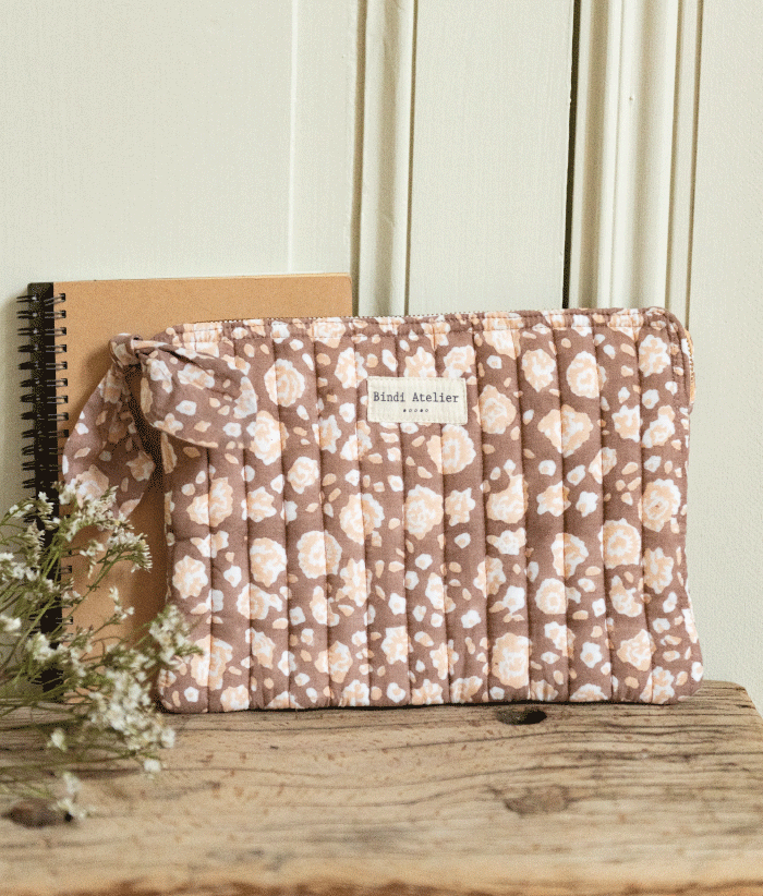 Pochette plate / Ipad - Puja Noisette