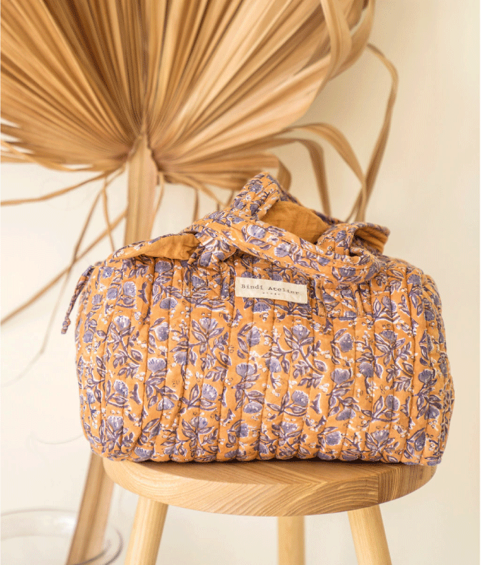 Sac vanity - Mayli Caramel