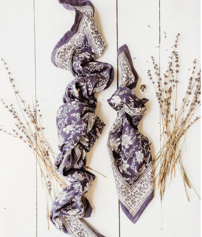 Grand foulard - Hamelia Iris