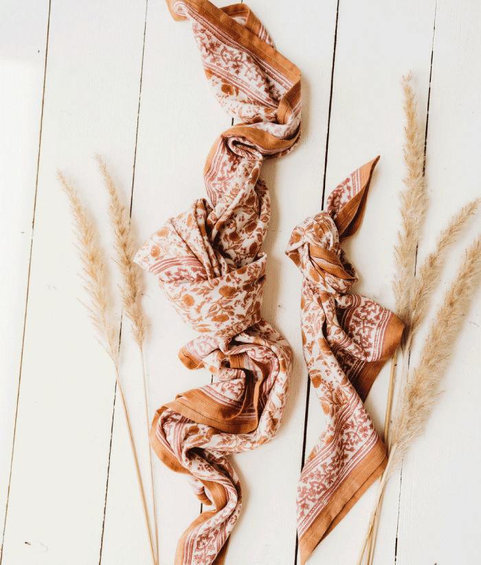 Petit foulard - Mayli Havane
