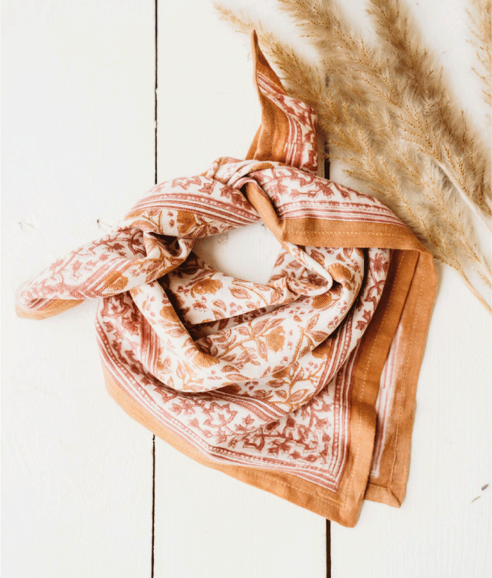 Petit foulard - Mayli Havane
