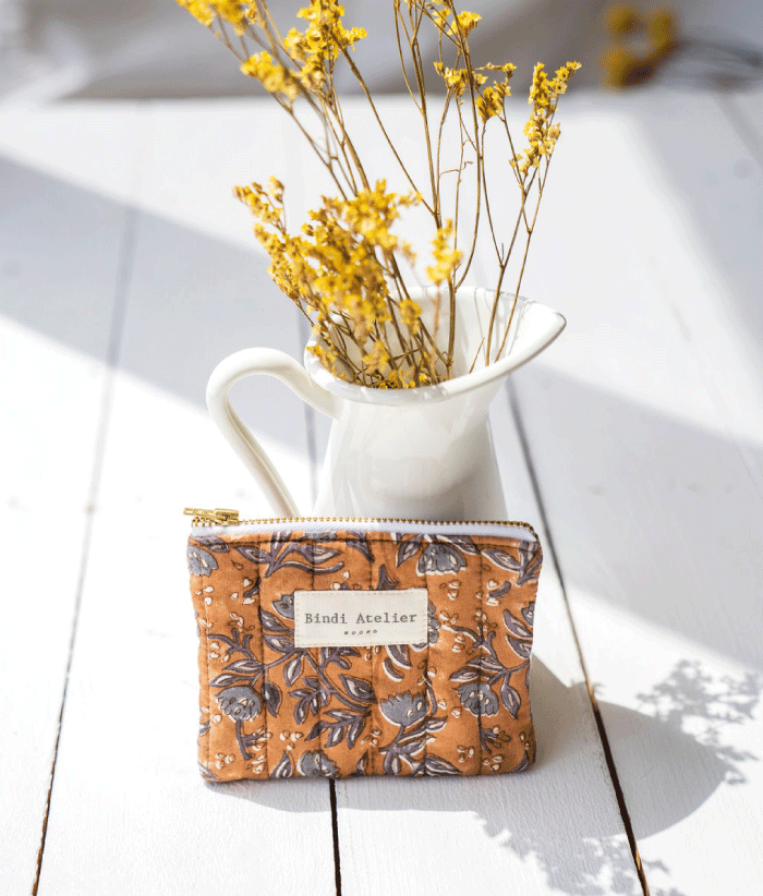 Porte monnaie - Mayli Caramel