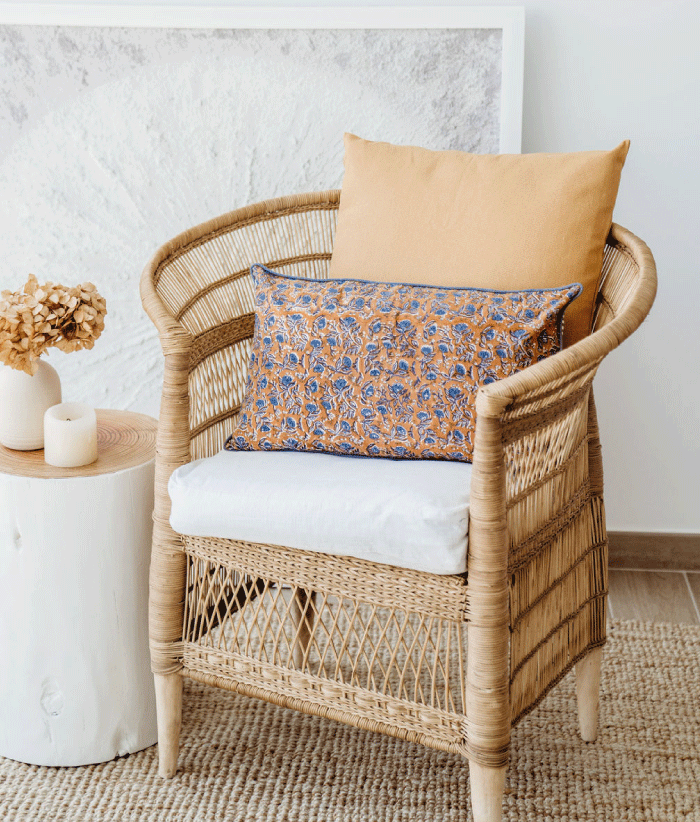 Housse de coussin - Mayli Caramel
