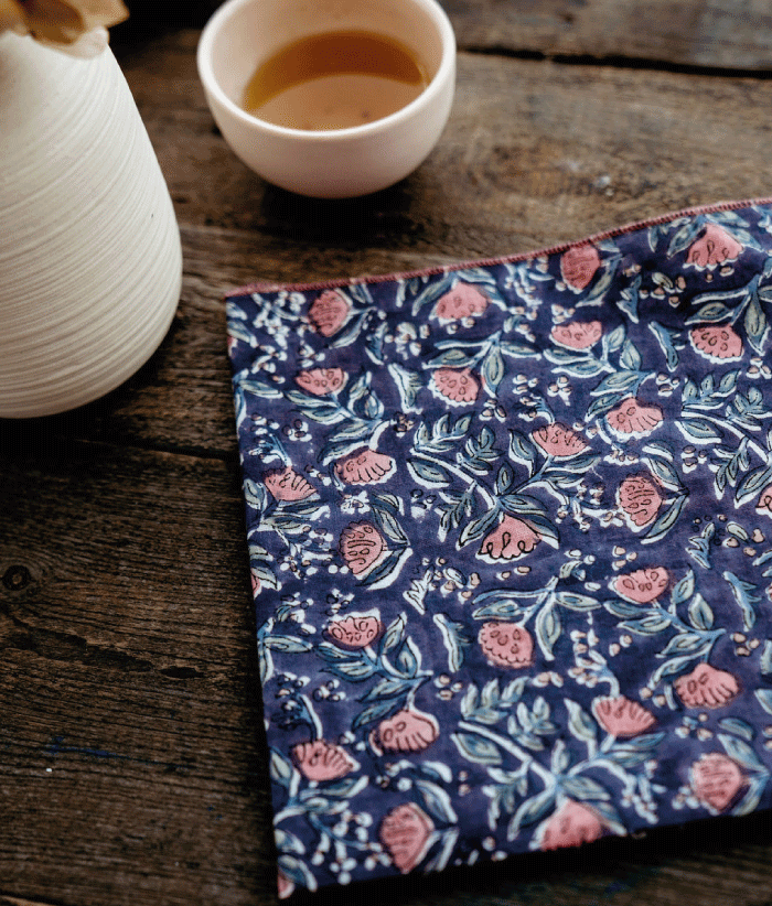 Serviette de table - Hamelia Havane