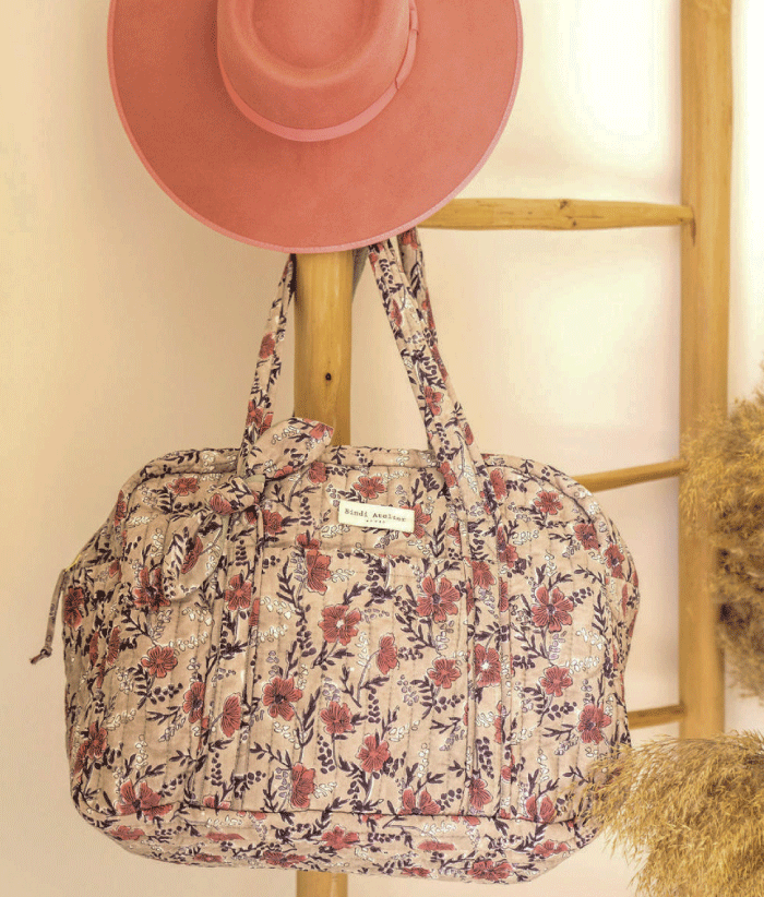 Sac weekend - Hamelia Tilleul