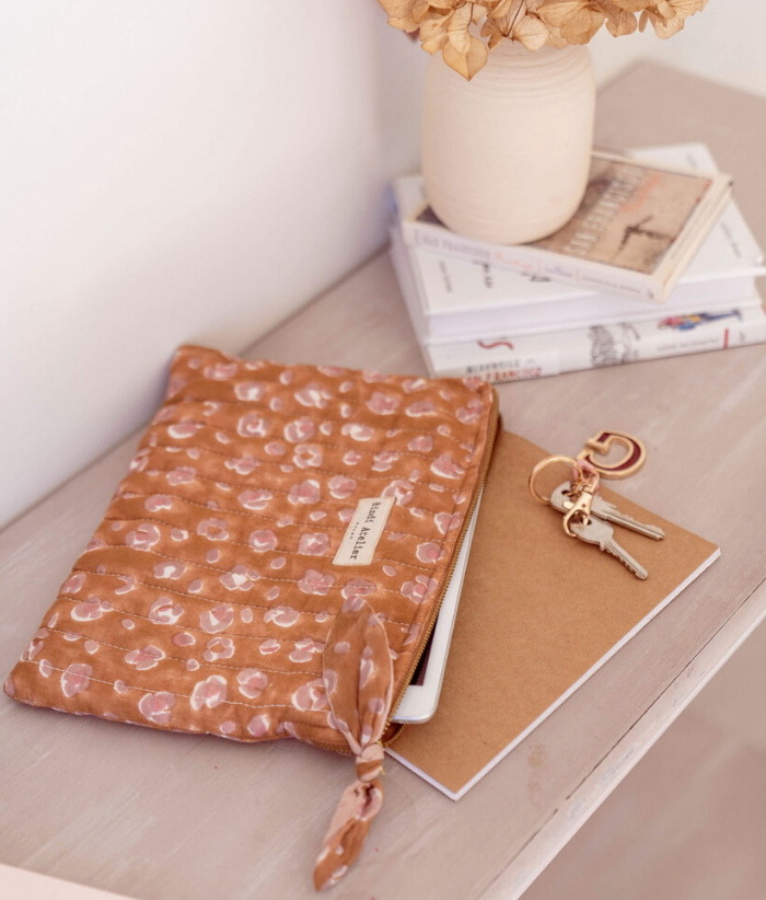 Pochette plate / Ipad - Bengal Caramel