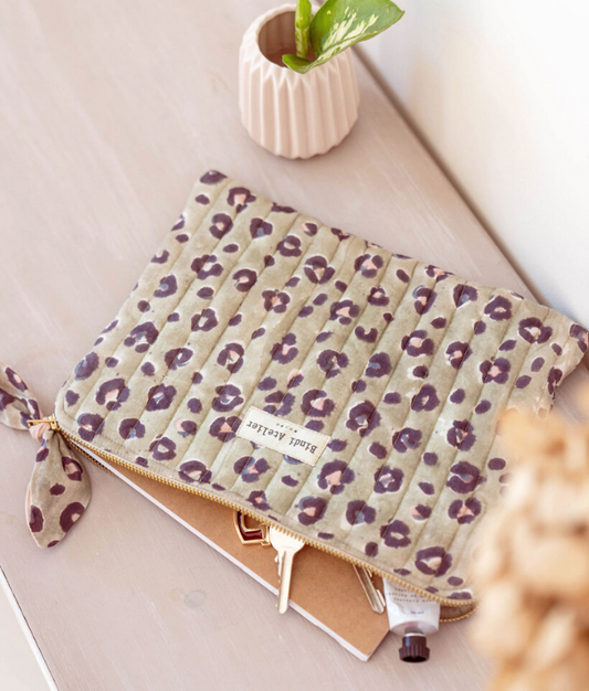 Pochette plate / Ipad - Bengal Tilleul