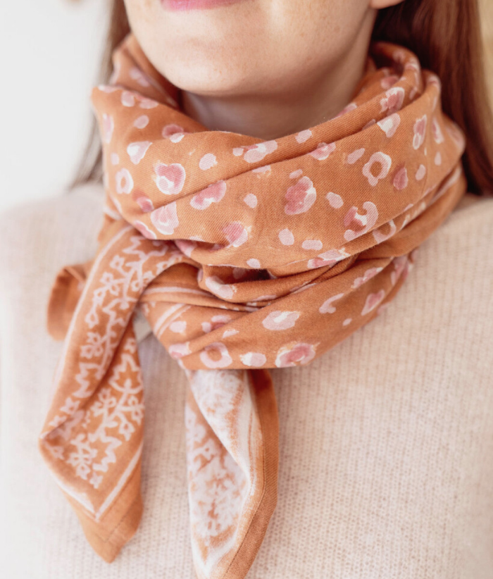 Grand foulard - Bengal Caramel
