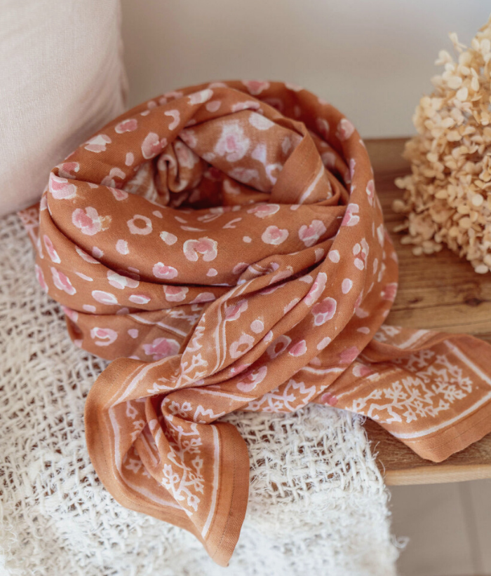 Grand foulard - Bengal Caramel