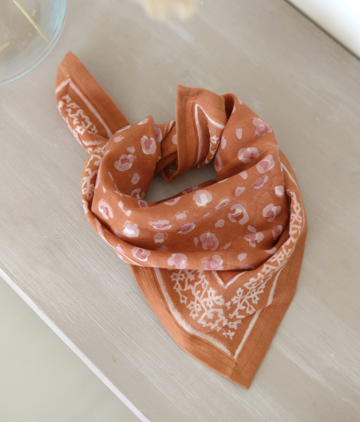Petit foulard - Bengal Caramel
