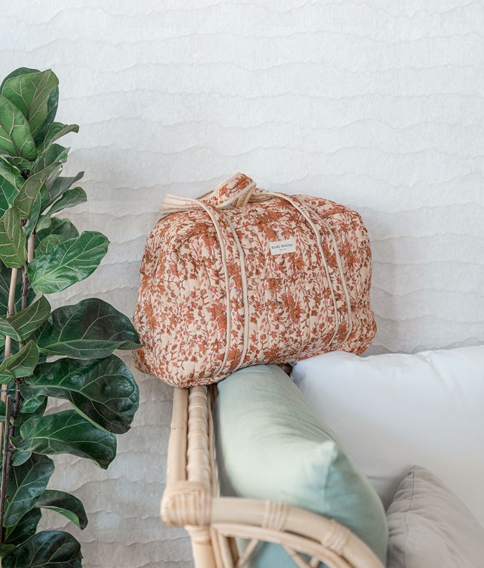 Sac weekend ou à langer  - Isha Cerise