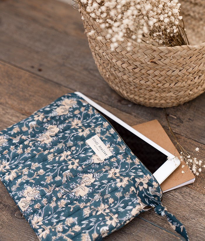 Pochette plate / Ipad - Isha Lagon