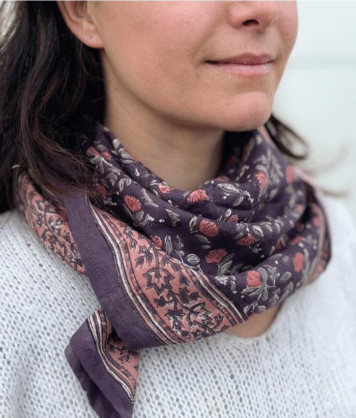 Grand foulard - Mayli Iris