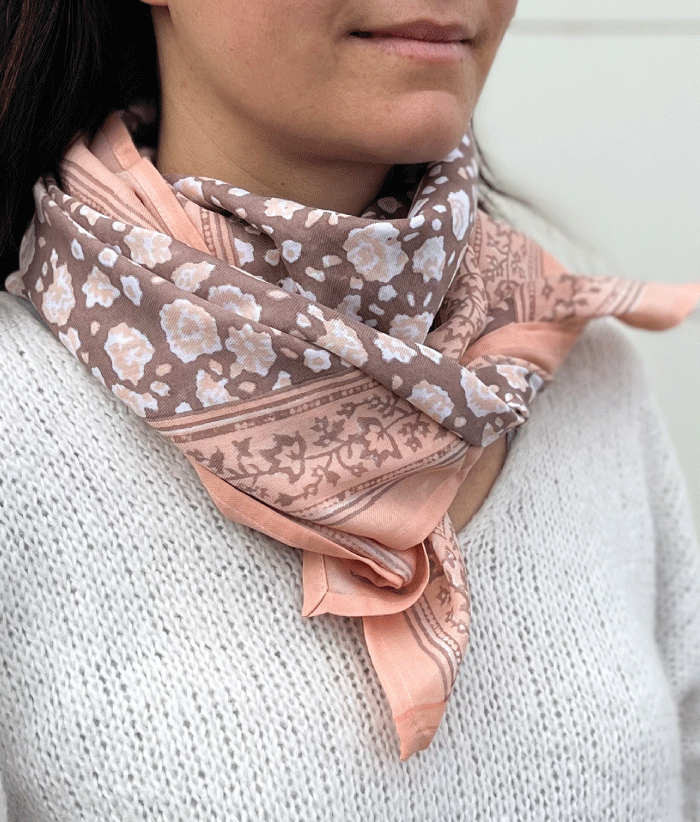 Grand foulard - Puja Noisette