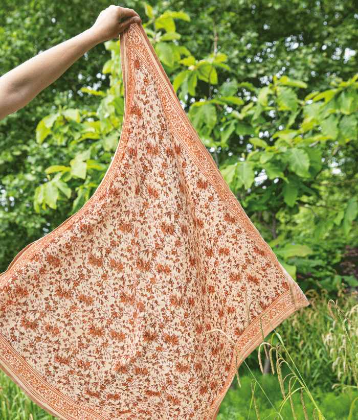 Grand foulard - Isha Cerise