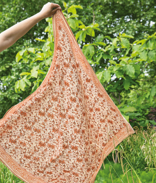 Grand foulard - Isha Cerise