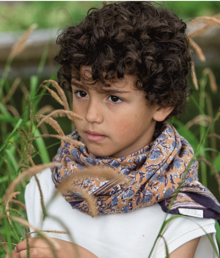 Grand foulard - Mayli Caramel