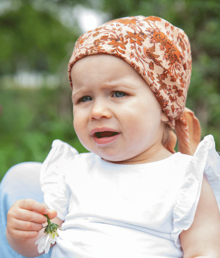 Petit foulard - Isha Cerise