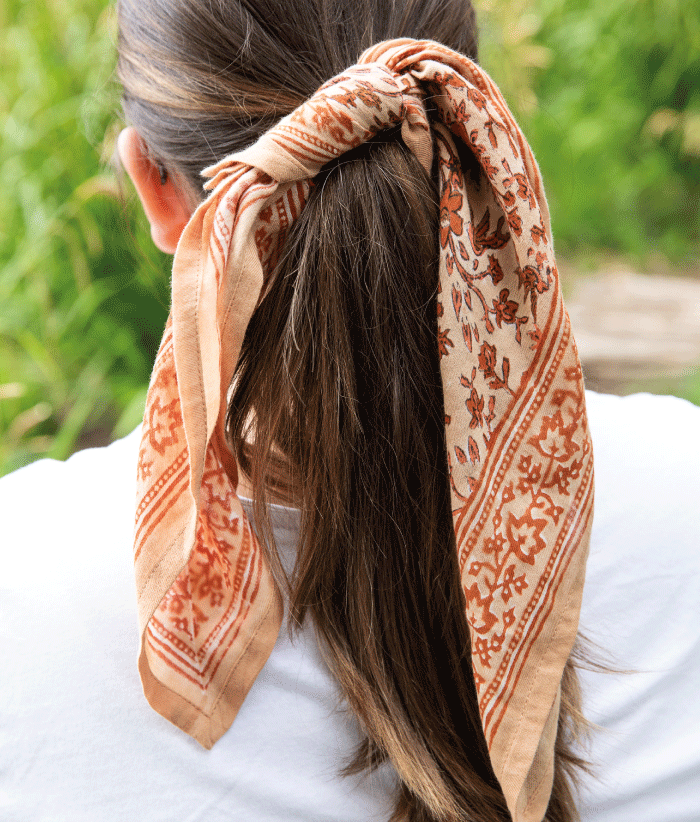 Petit foulard - Isha Cerise