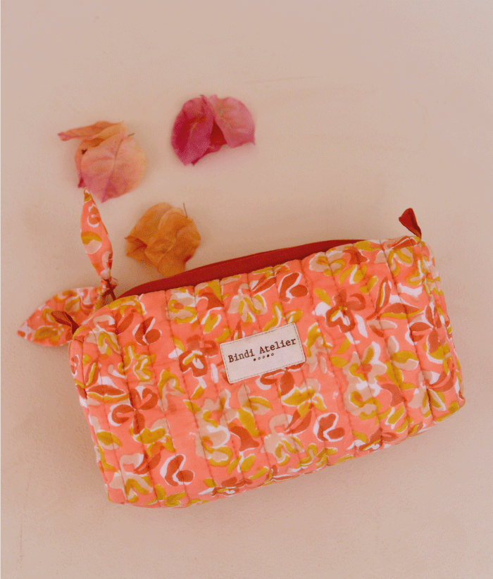 Trousse maquillage - Zinnia Tangerine