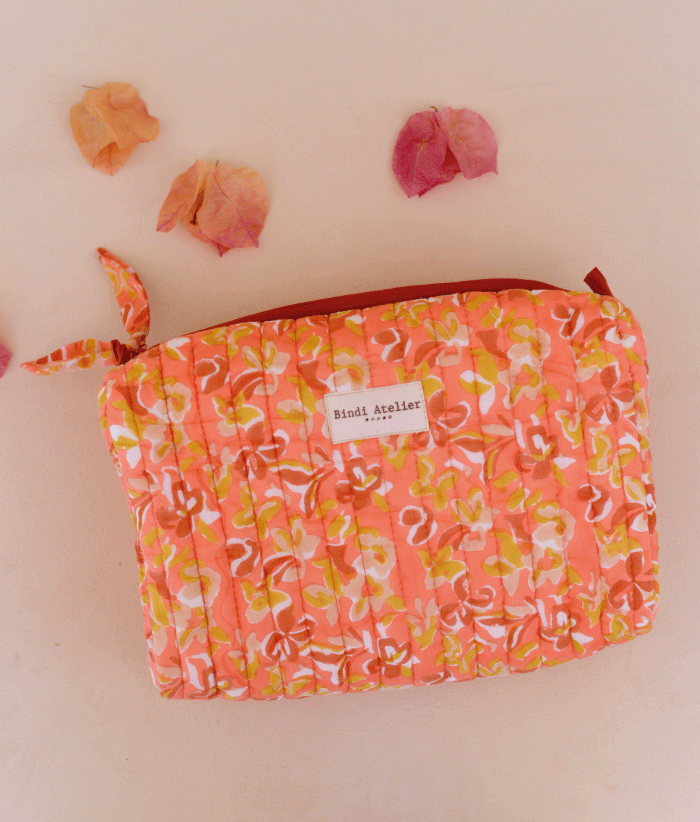Trousse de toilette - Zinnia Tangerine