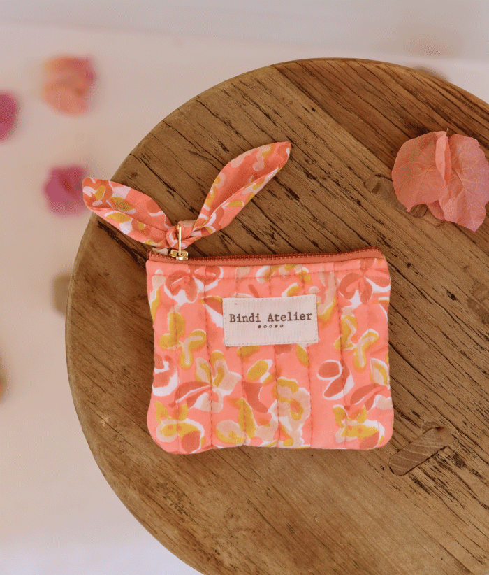 Porte monnaie - Zinnia Tangerine