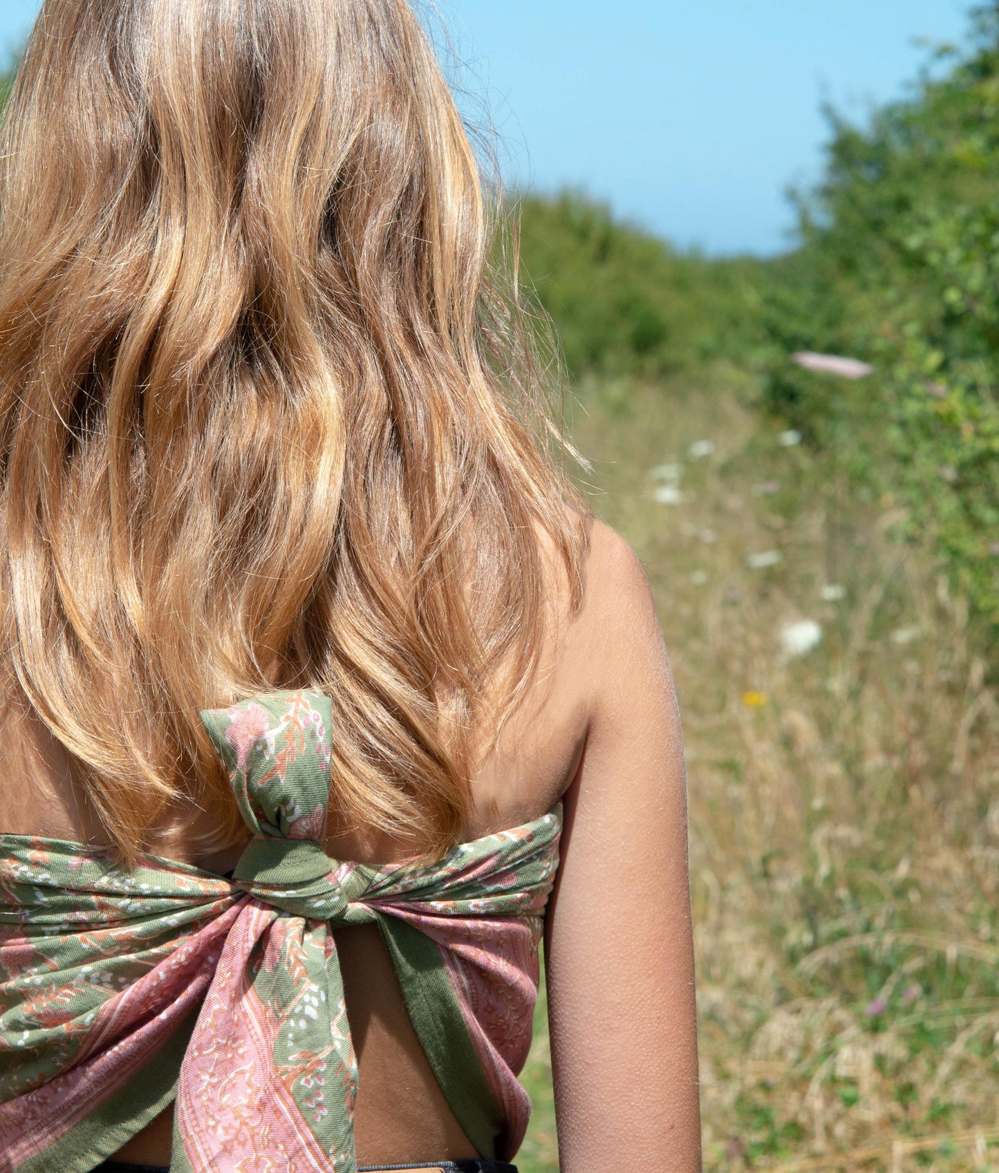 Grand foulard - Hamelia Sauge