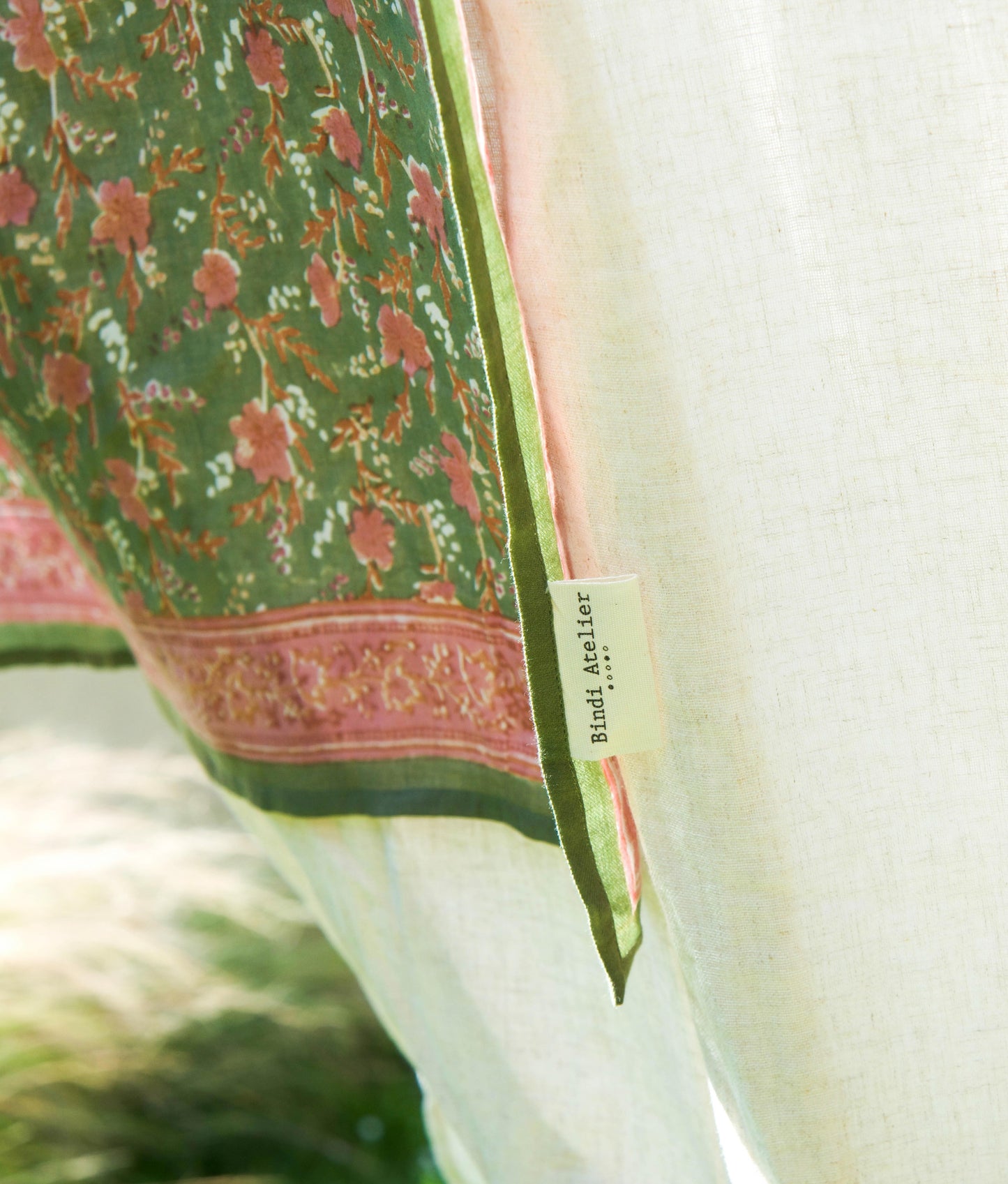 Grand foulard - Hamelia Sauge