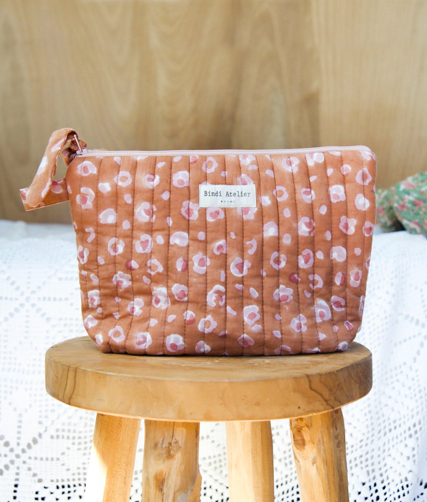 Trousse Triangle - Bengal Caramel