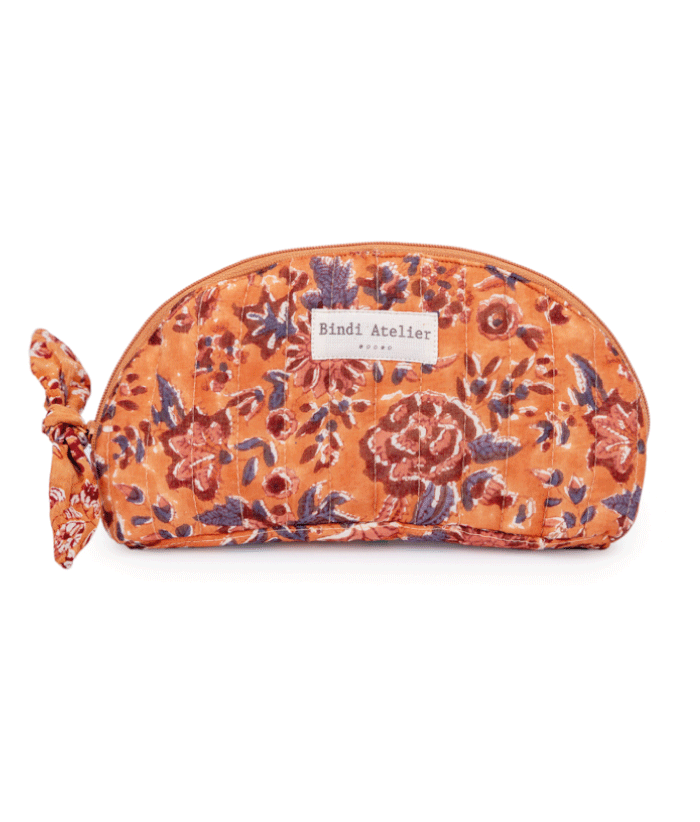 Trousse ovale - Goa Abricot