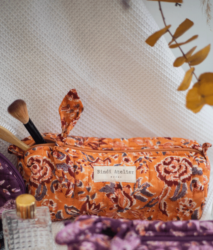 Trousse crayon - Goa Abricot