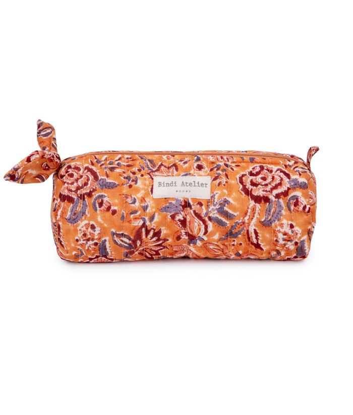Trousse crayon - Goa Abricot