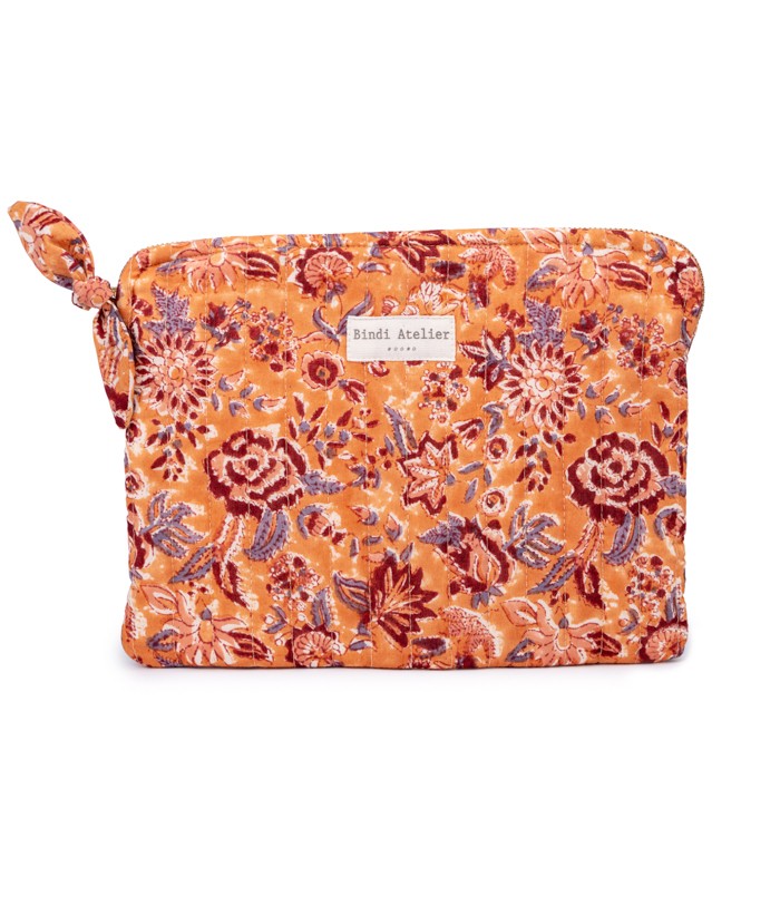 Pochette plate / Ipad - Goa Abricot